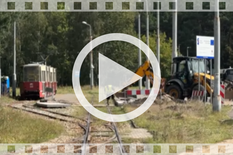 Modernizacja torowiska na ul. Konstytucji 3 Maja (film)