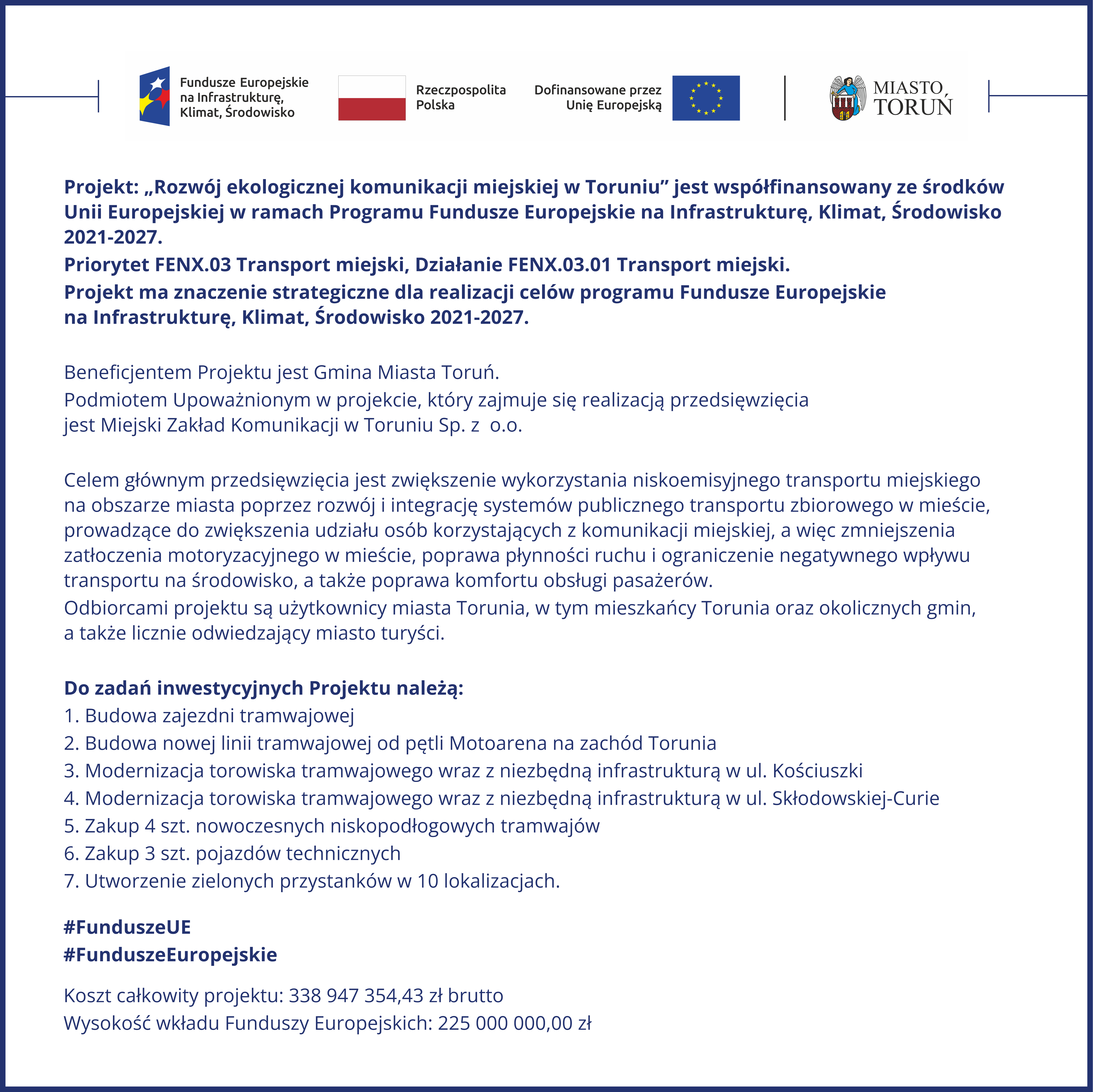 plansza z opisem projektu