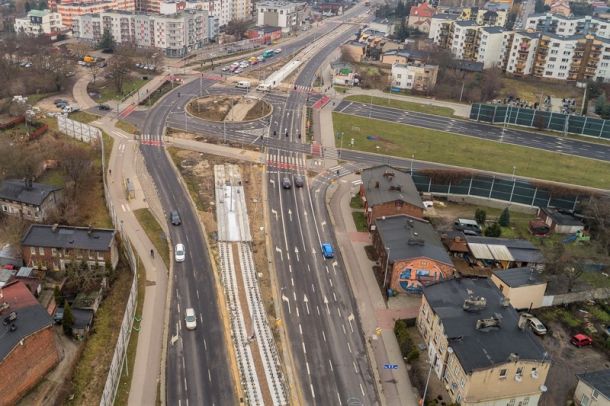 Skrzyżowania Szosy Chełmińskiej z Trasą Prezydenta Raczkiewicza