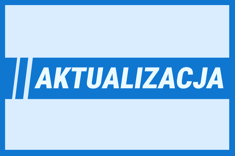 Komunikat dla pasażerów - grafika