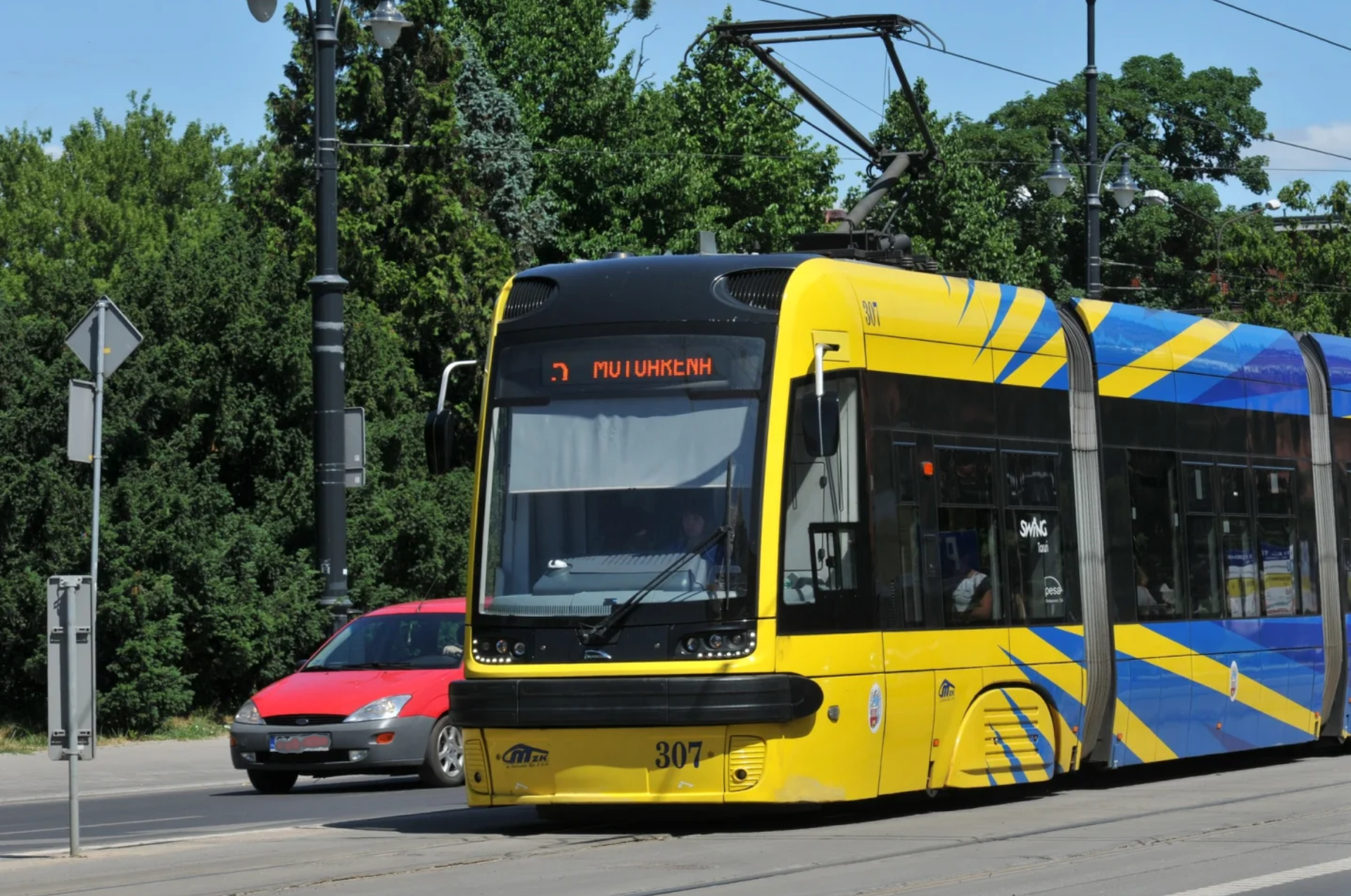 Autobus do Kamionek - grafika
