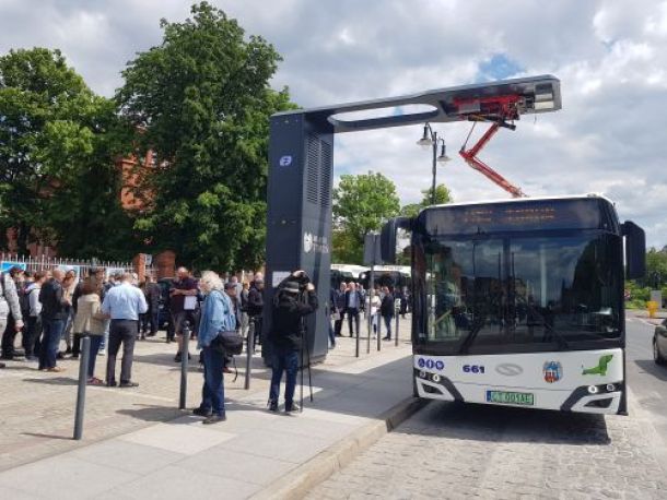 Autobus elektryczny fot. Łukasz Liczmański