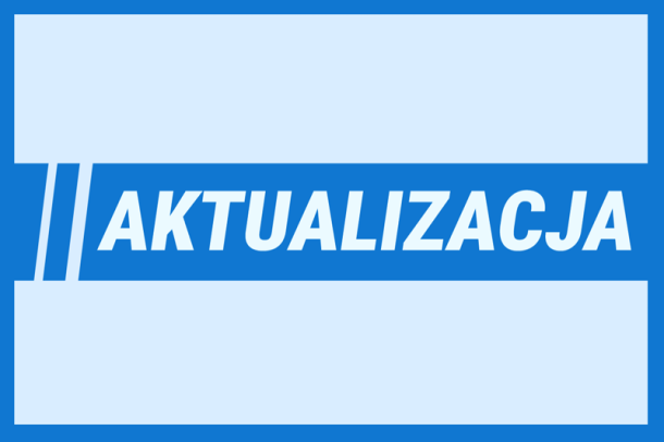 Komunikat dla pasażerów - grafika
