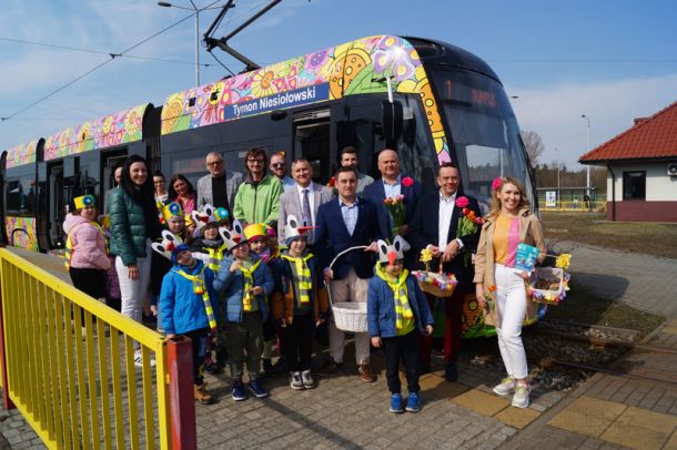 Wiosenny tramwaj - inauguracyjny kurs