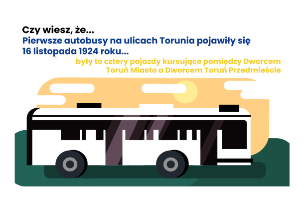 Pierwsze autobusy w Toruniu